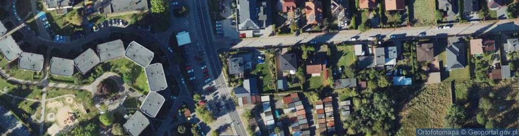Zdjęcie satelitarne Łubinowa ul.