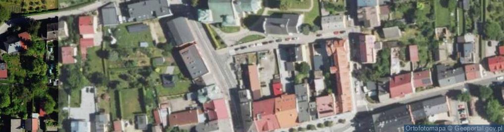 Zdjęcie satelitarne Ludowiki ul.