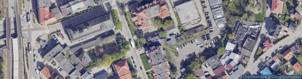Zdjęcie satelitarne Łużycka ul.