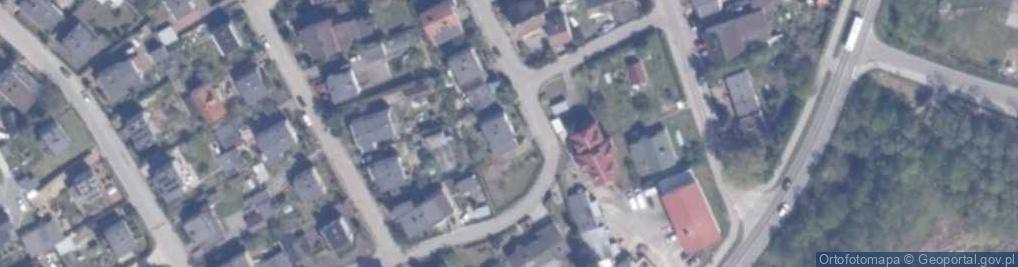 Zdjęcie satelitarne Łukowa ul.