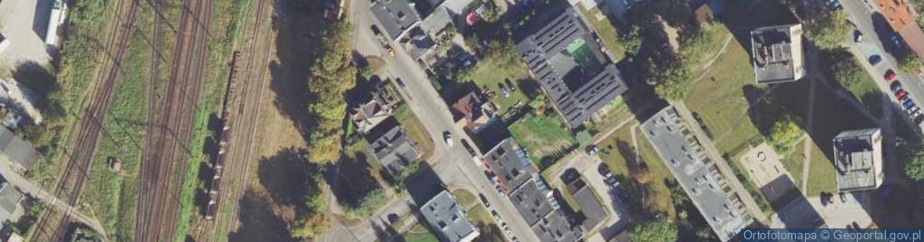 Zdjęcie satelitarne Łużycka ul.