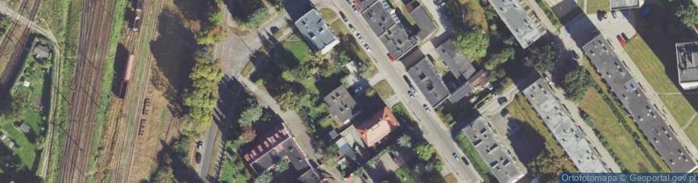 Zdjęcie satelitarne Łużycka ul.