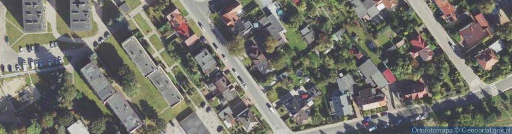 Zdjęcie satelitarne Łużycka ul.