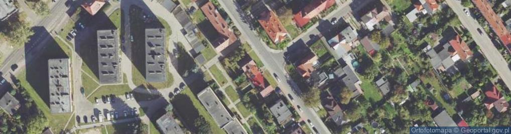 Zdjęcie satelitarne Łużycka ul.
