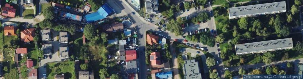Zdjęcie satelitarne Łużycka ul.