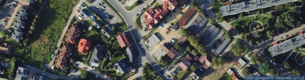 Zdjęcie satelitarne Łużycka ul.