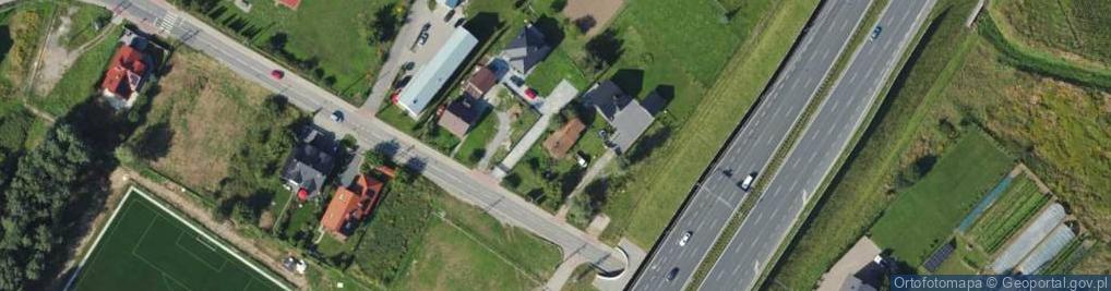 Zdjęcie satelitarne Łutnia ul.