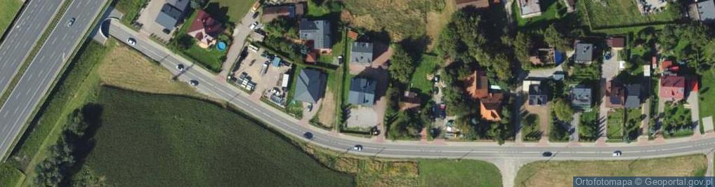 Zdjęcie satelitarne Łutnia ul.