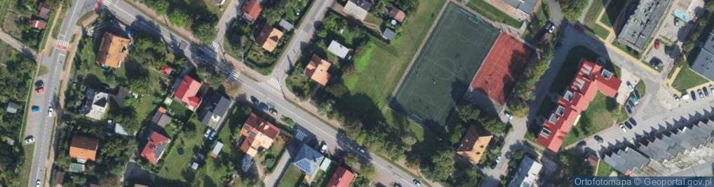 Zdjęcie satelitarne Łużycka ul.