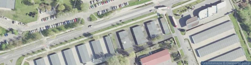 Zdjęcie satelitarne Luksemburska ul.