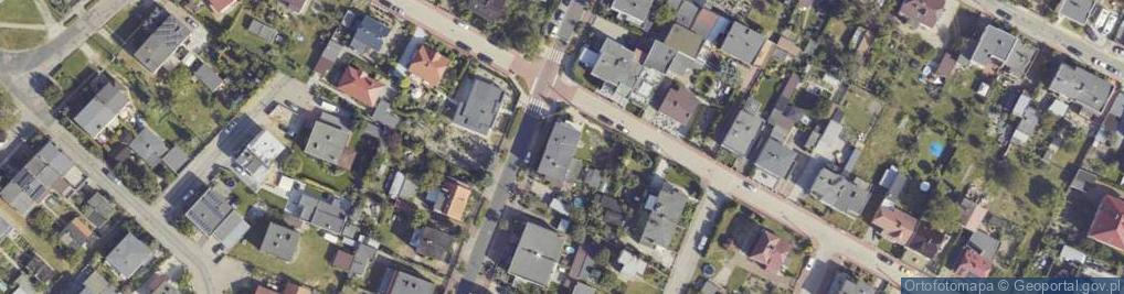 Zdjęcie satelitarne Łużycka ul.