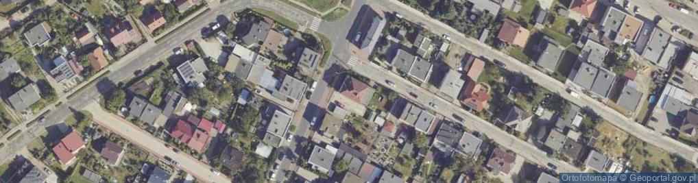 Zdjęcie satelitarne Łużycka ul.