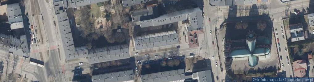 Zdjęcie satelitarne Lutomierska ul.