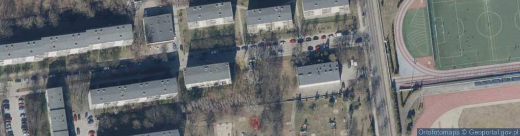 Zdjęcie satelitarne Lubeckiego Franciszka Ksawerego ul.