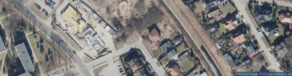Zdjęcie satelitarne Łucji ul.