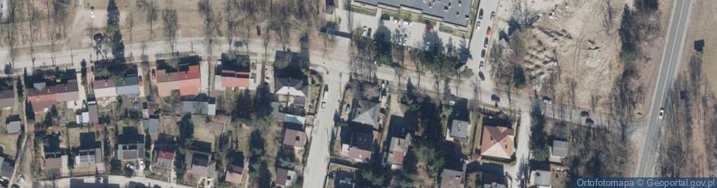 Zdjęcie satelitarne Łupkowa ul.