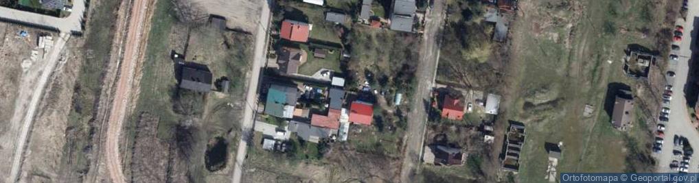Zdjęcie satelitarne Łucznicza ul.