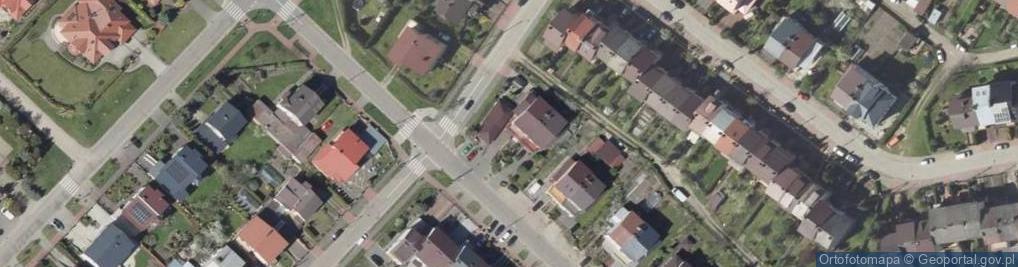 Zdjęcie satelitarne Łukasińskiego Waleriana, mjr. ul.