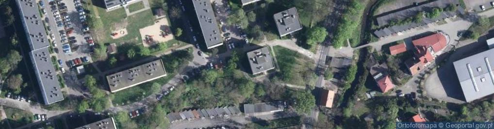 Zdjęcie satelitarne Łużycka ul.