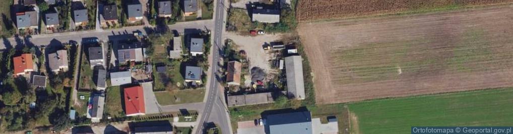 Zdjęcie satelitarne Lubanie ul.