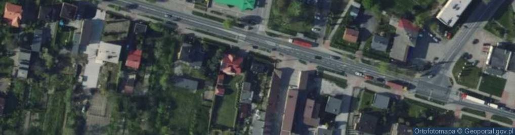 Zdjęcie satelitarne Lubanów ul.