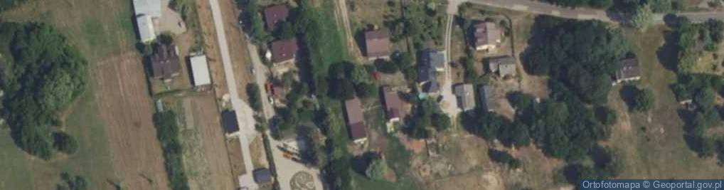 Zdjęcie satelitarne Łubiec ul.