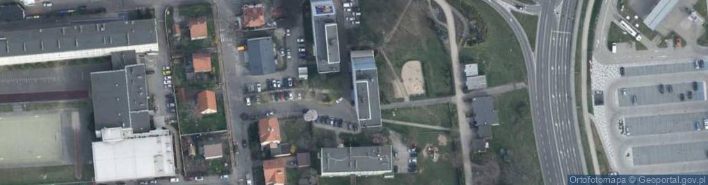 Zdjęcie satelitarne Łużycka ul.