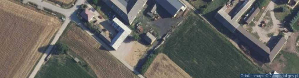 Zdjęcie satelitarne Łuby-Kiertany ul.
