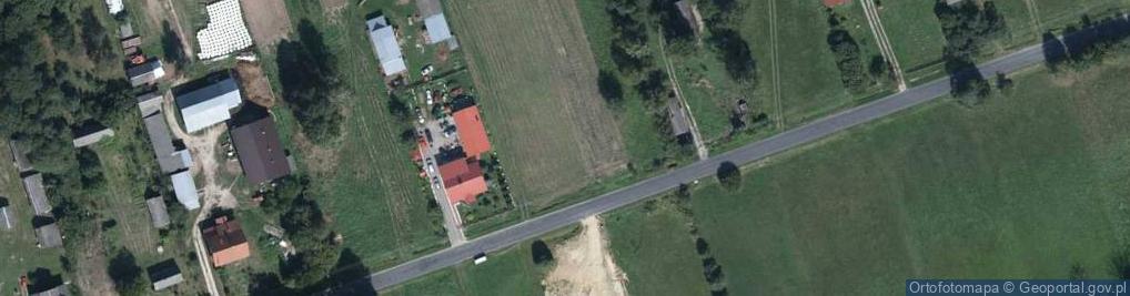 Zdjęcie satelitarne Luchów Górny ul.