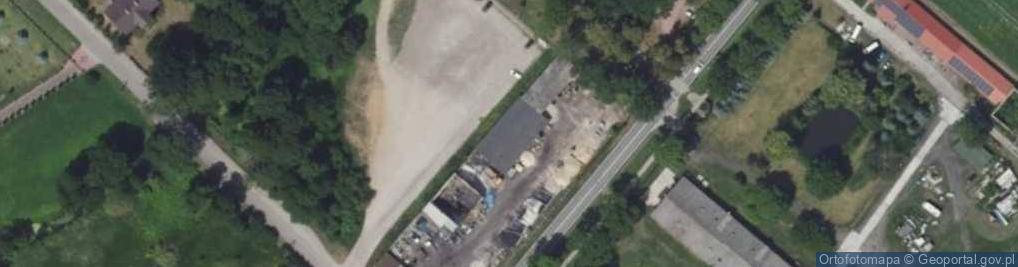Zdjęcie satelitarne Lucień ul.