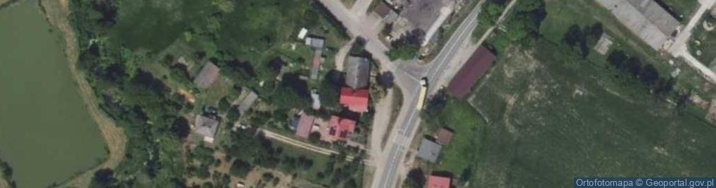 Zdjęcie satelitarne Lucień ul.