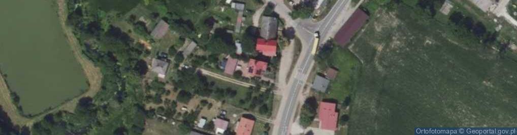Zdjęcie satelitarne Lucień ul.