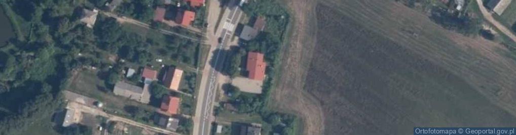 Zdjęcie satelitarne Lucień ul.