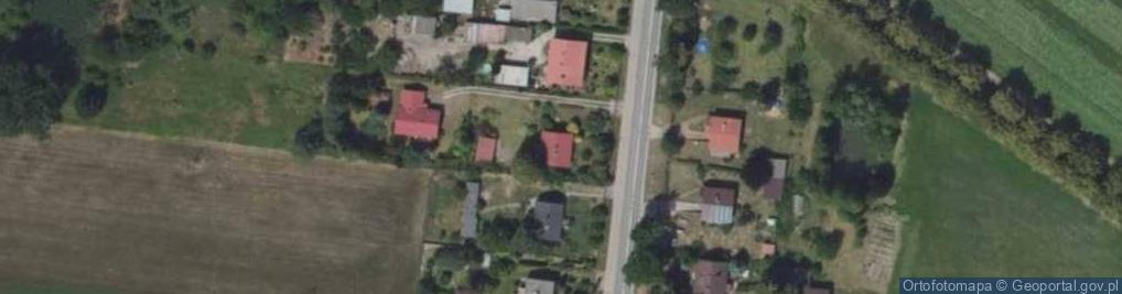Zdjęcie satelitarne Lucień ul.