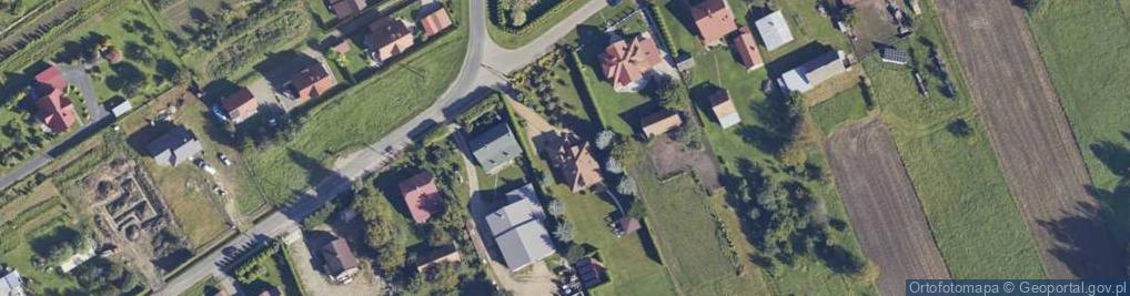 Zdjęcie satelitarne Łuczyce ul.