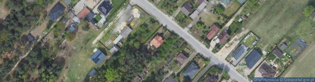 Zdjęcie satelitarne Łuczynów ul.