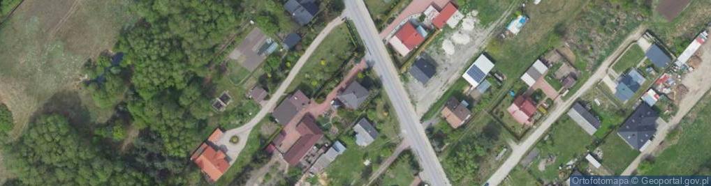 Zdjęcie satelitarne Łuczynów ul.