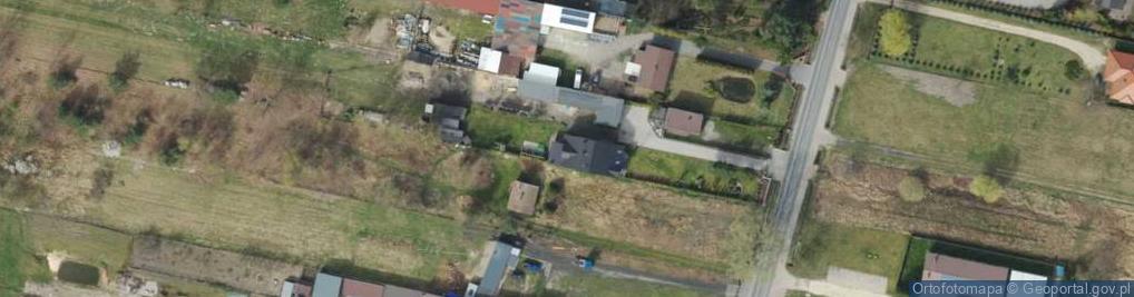 Zdjęcie satelitarne Ludwików ul.