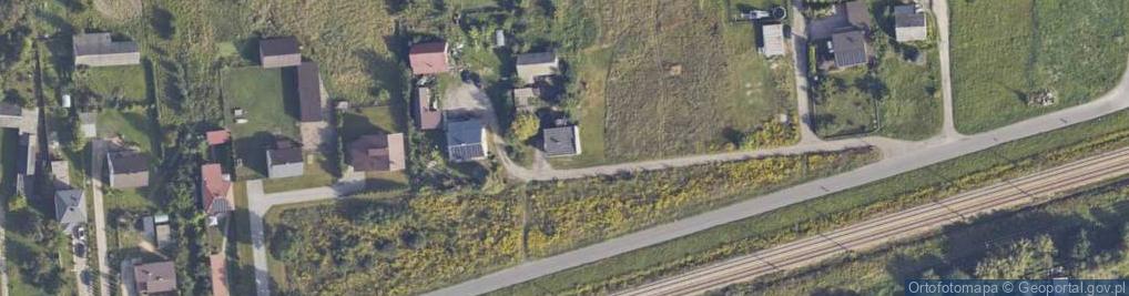 Zdjęcie satelitarne Ludwinów ul.