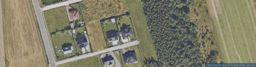 Zdjęcie satelitarne Ludwinów ul.