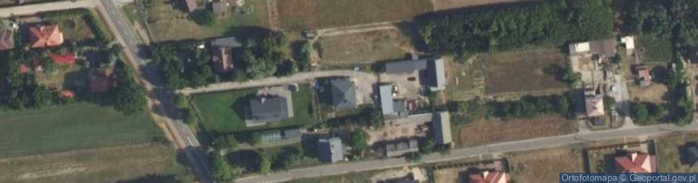 Zdjęcie satelitarne Ludwinowo Zegrzyńskie ul.