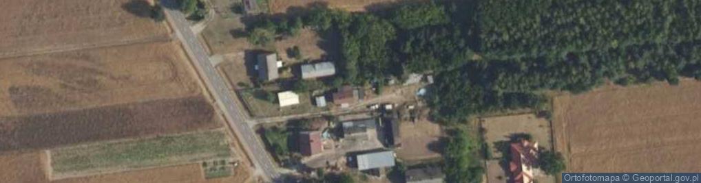 Zdjęcie satelitarne Ludwinowo Zegrzyńskie ul.