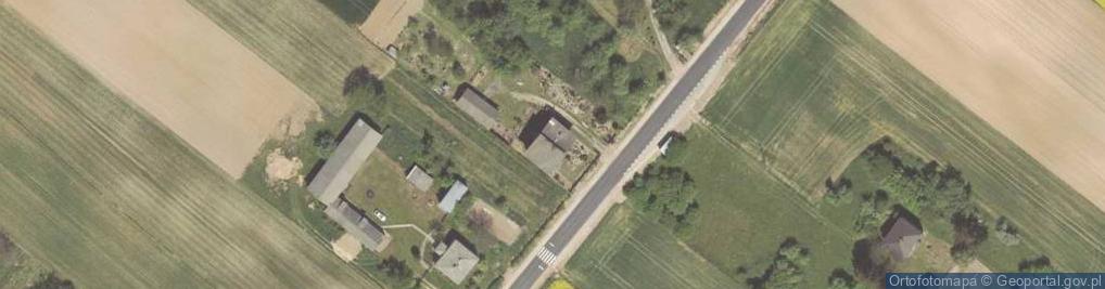 Zdjęcie satelitarne Ługów ul.
