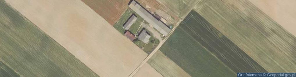Zdjęcie satelitarne Ługów ul.
