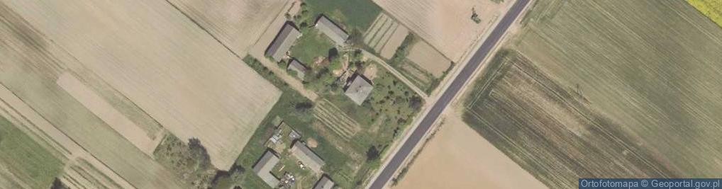 Zdjęcie satelitarne Ługów ul.