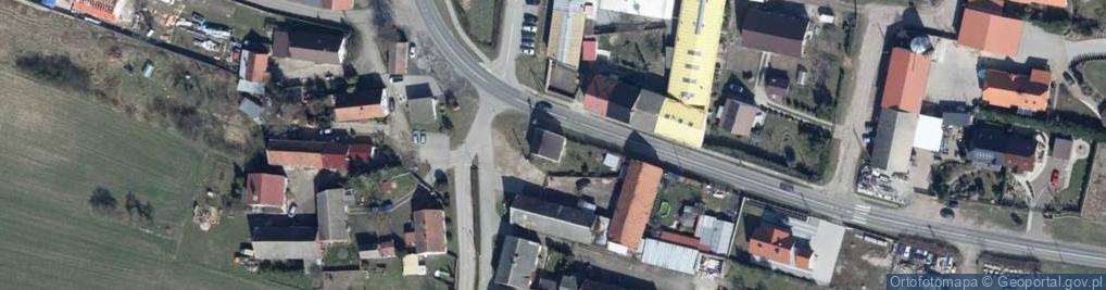 Zdjęcie satelitarne Ługów ul.