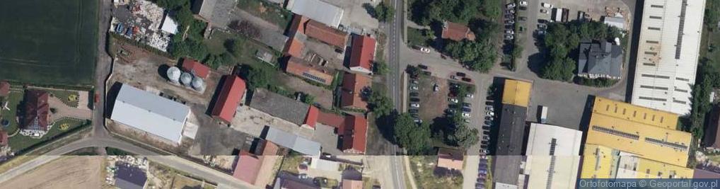 Zdjęcie satelitarne Ługów ul.