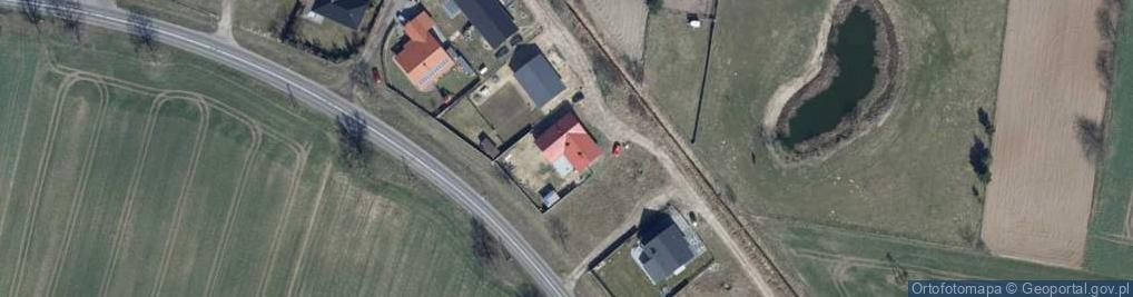 Zdjęcie satelitarne Ługów ul.