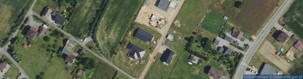 Zdjęcie satelitarne Łuków Śląski ul.