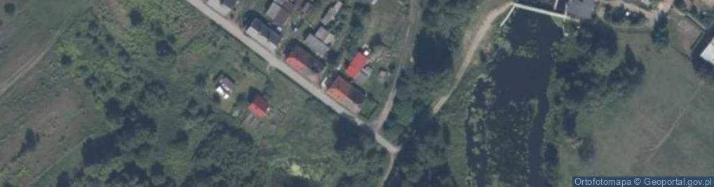 Zdjęcie satelitarne Łupawa ul.